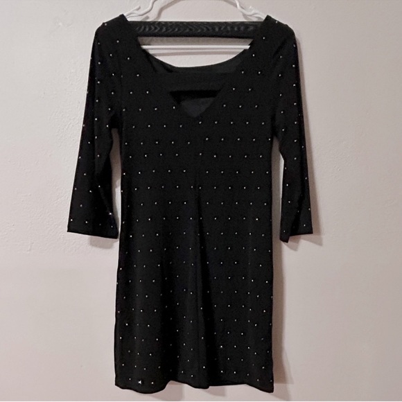 Express Black Sparkle Dress Sz S ✨SEXY, FLATTERING & SIMPLE✨ - Picture 7 of 7